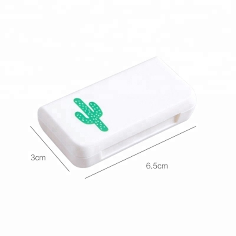 3 grid Compartment Travel Pill Box Organizer Tablet Medicine Storage 2