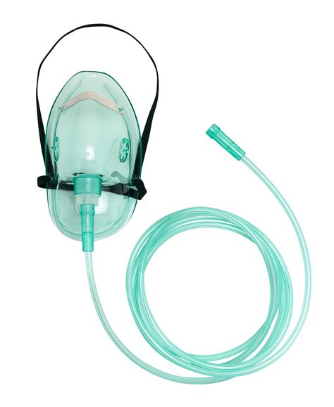 Medical Oxygen Mask With Tubing FDA CE ISO