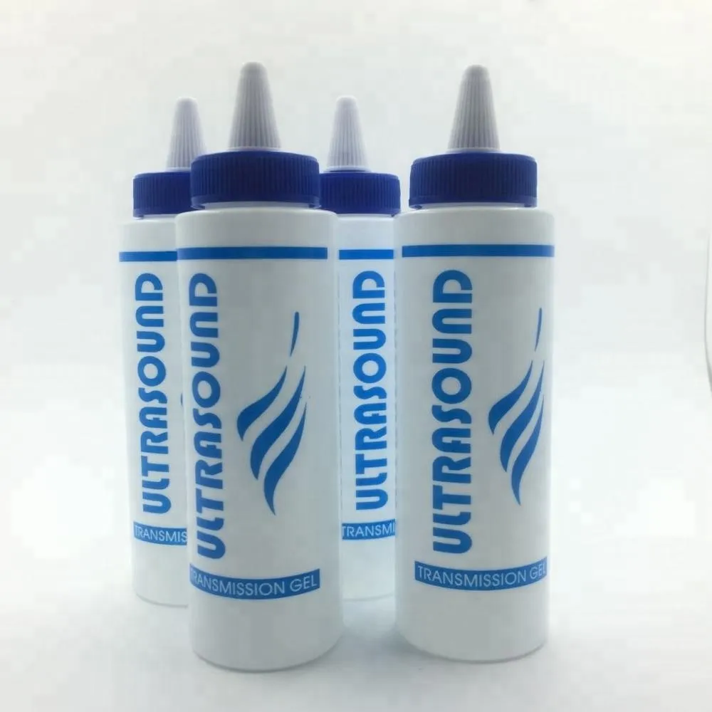Medical Transparent or Blue Ultrasound Transmission Gel 4