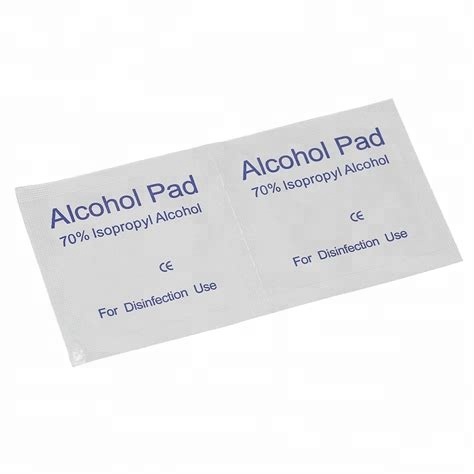Sterile Medical Alcohol Prep Pad 70% Isopropyl Alcohol Pad Swabs 4