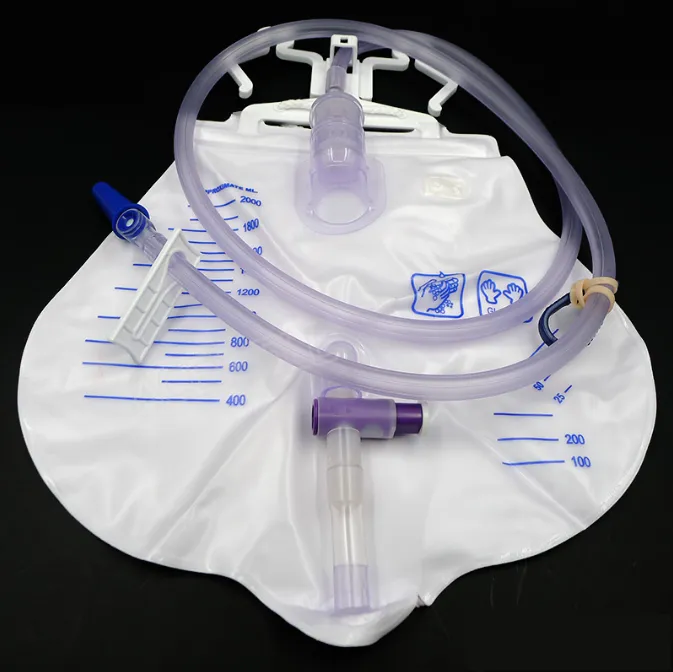 Medical Disposable Portable Urine Meter Drainage Bag FDA,CE,ISO
