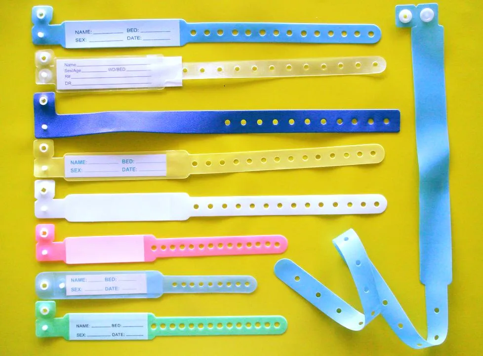 Adult/child/baby identification bracelets wristband disposable id bracelets bulk 3