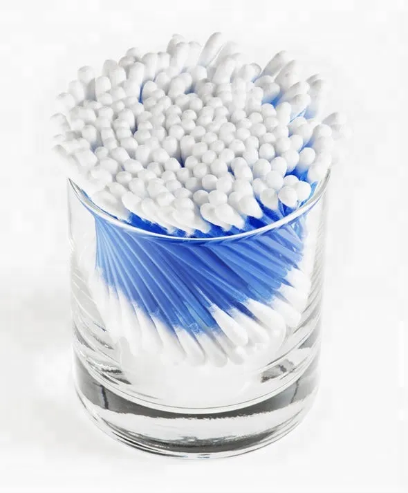 Cotton Buds Wooden/Plastic Stick Cotton Ear Stick Buds Sterile Cotton Swabs