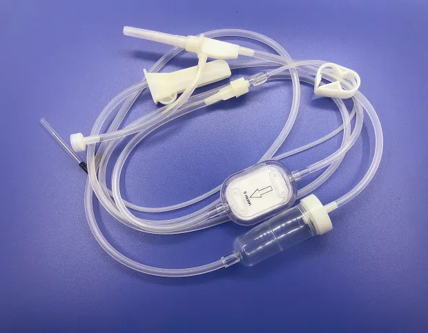 Disposable precision iv infusion set with CE,ISO,FDA