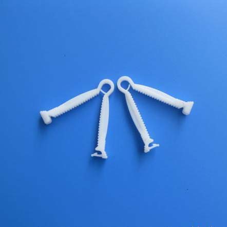 Medical sterile disposable plastic umbilical cord clamp