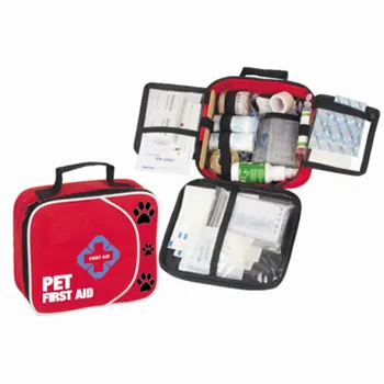Handy cute home travel portable pet first aid kit