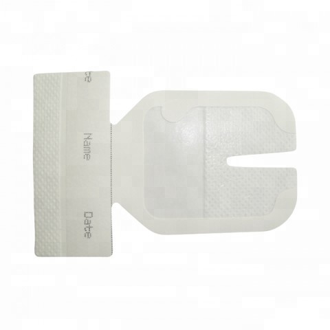 Medical Care Breathable PU/Non-woven I.V. Cannula Dressing With FDA,CE,ISO 2