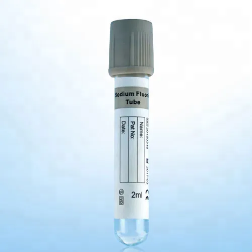 Vacuum blood Collection Tube Potassium Oxalate Sodium Heparin +Sodium Fluoride