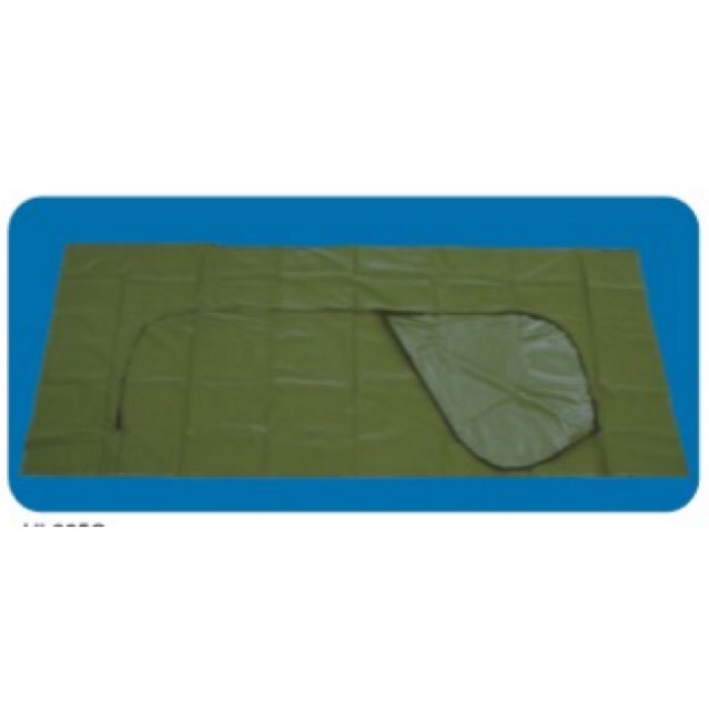 PVC Disposable cadaver body bag olive green color