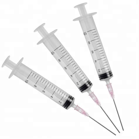 Popular Medical Sterile Disposable Plastic Syringe With Luer lock