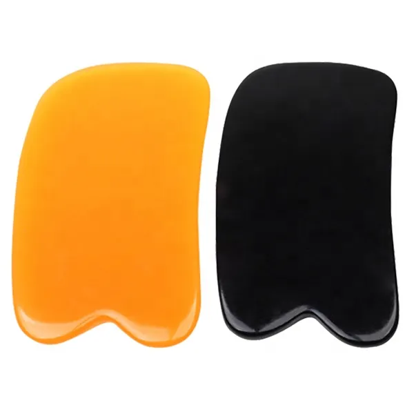 Gua Sha Guasha Board SPA Acupuncture Scraper for Face Back Arm 2