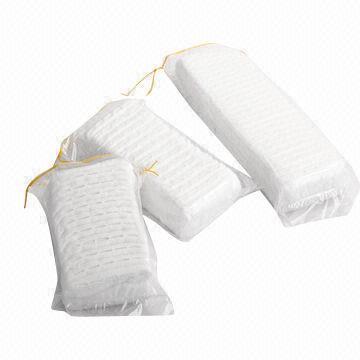 100% cotton pleat zig zag cotton wool with CE,ISO