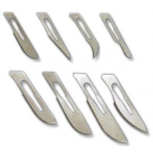 Disposable Sterile Carbon Steel Surgical Blade With All Sizes And Uses