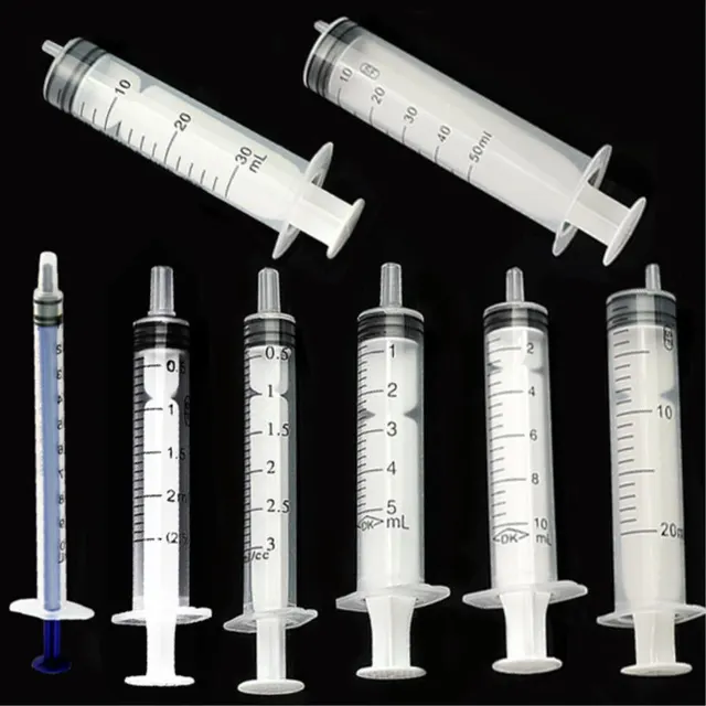 Medical sterile disposable syringe with needle