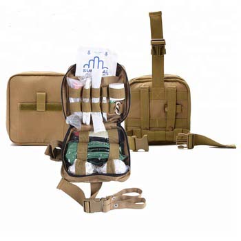 Customized tactical belt army first aid kit