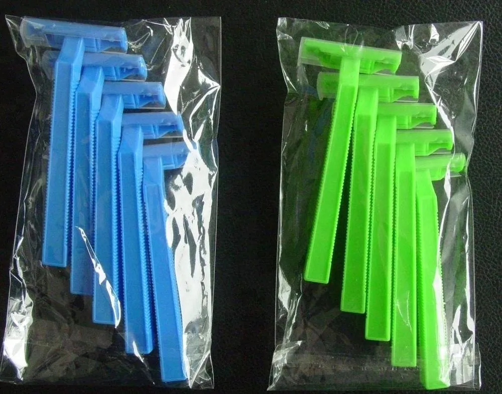 Medical single/ twin blades razor for hospital disposable shaving razor 4
