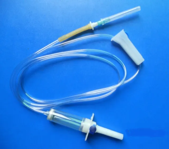 Medical Adult/Pediatric IV infusion set with needle CE,ISO