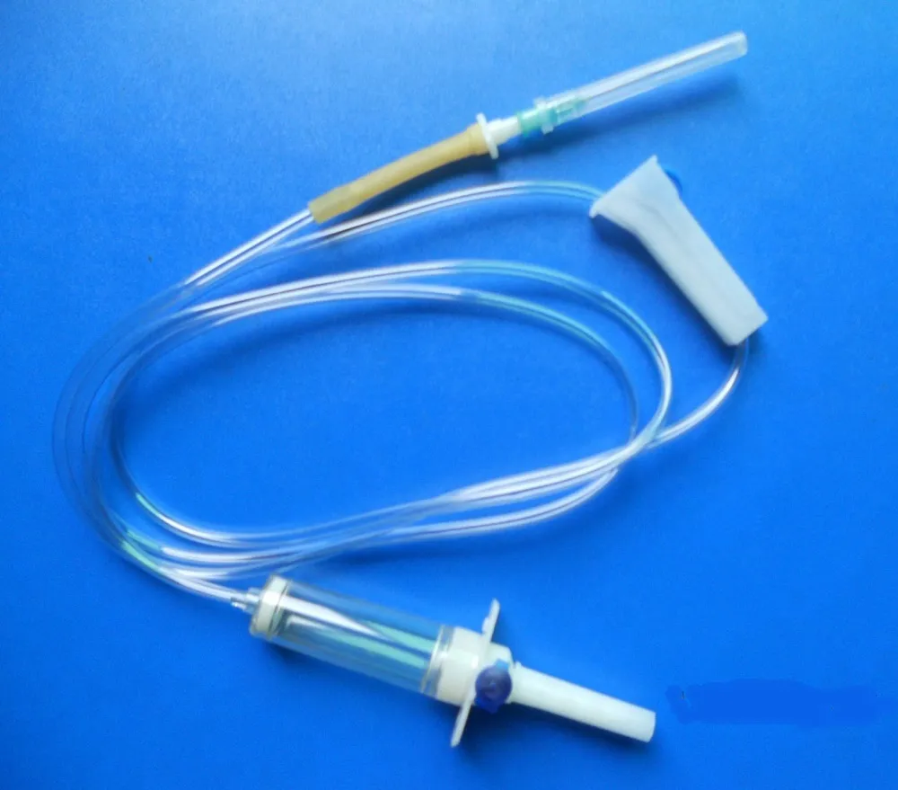 Medical Adult/Pediatric IV infusion set with needle CE,ISO