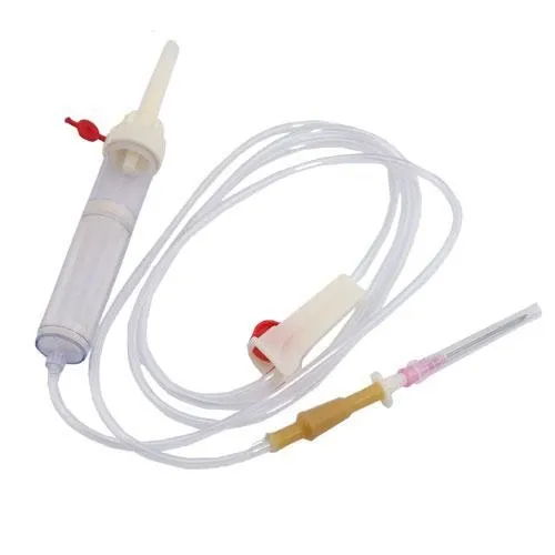 Medical Sterile Blood Transfusion Set With Filter CE ISO