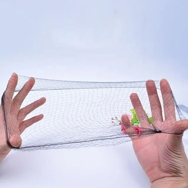 Disposable Nylon Hairnet medical black
