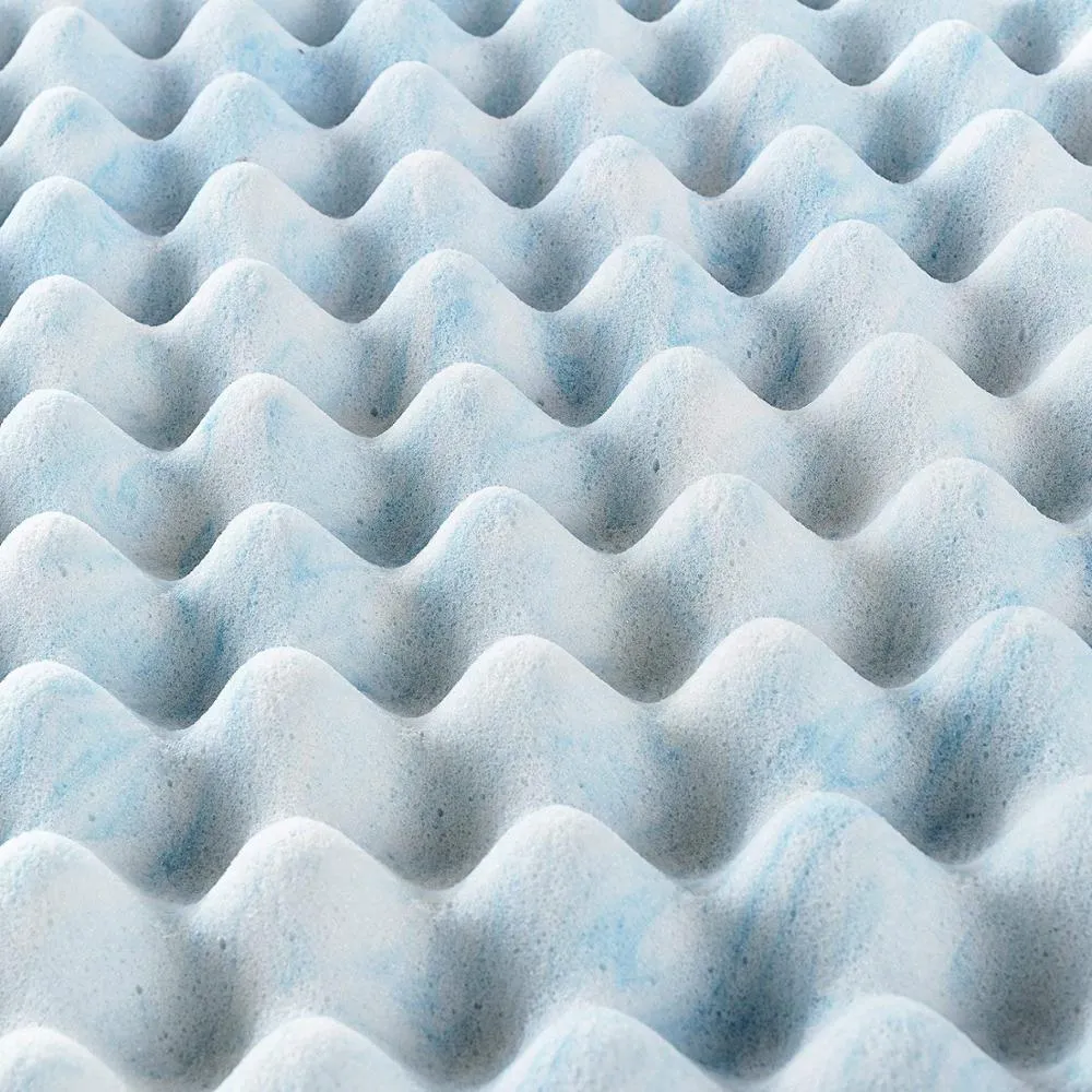 Rehabilitation Foam Egg Crate Mattress medical use Topper Ripple Mattress 4