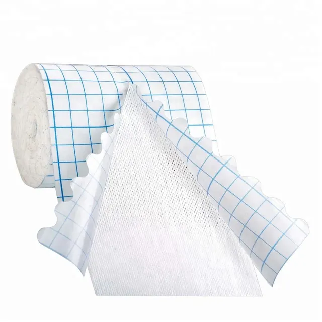 Medical Spunlaced Non Woven Adhesive Wound Dressing Tape with CE,ISO