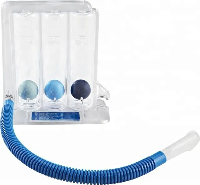 Medical Three Balls Spirometer for Breathing Trainer 2