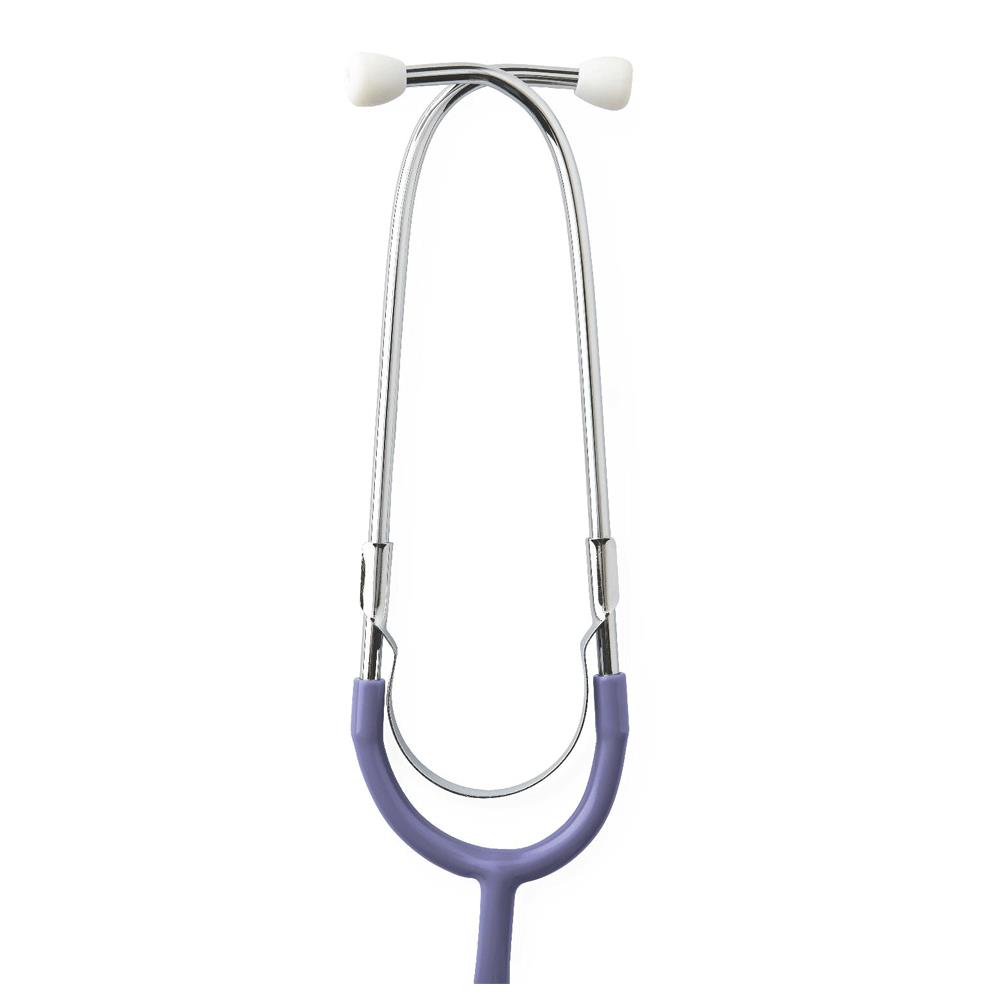 Colorful CE chrome plated zinc alloy head non latex PVC tubing single head stethoscope 3