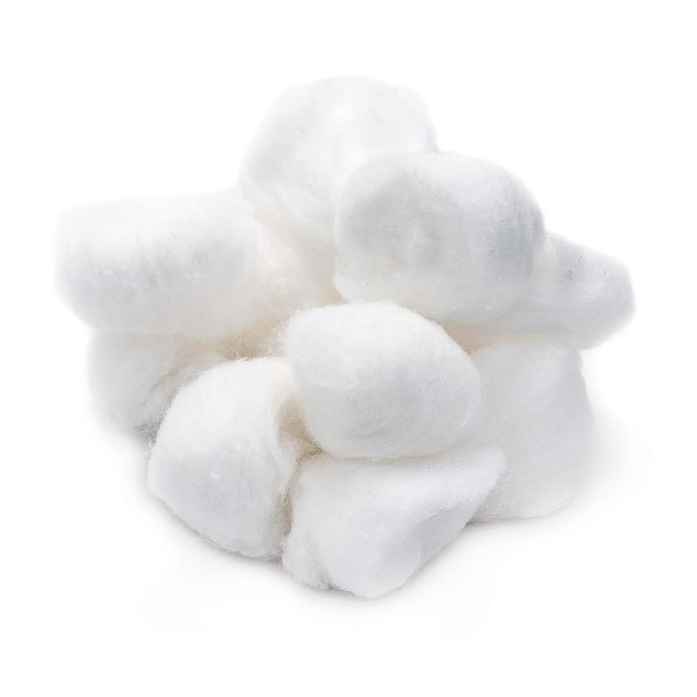 Colored absorbent medical cotton wool balls 3