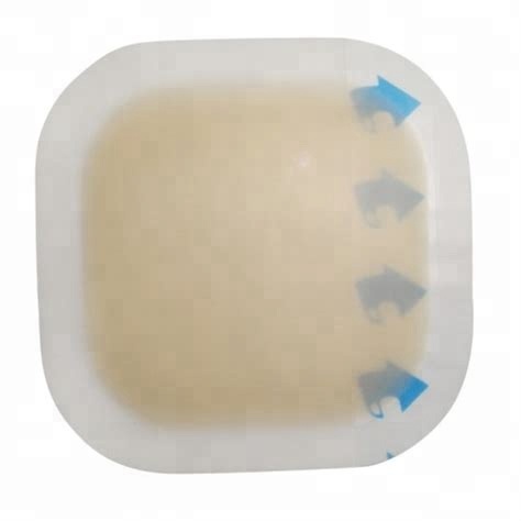Hydrocolloid Wound Dressing With Border with FDA,CE,ISO