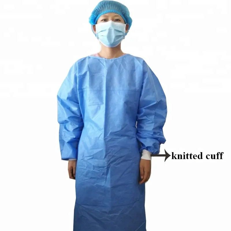 Disposable sterile hospital Ultrasonic stitch surgical gowns