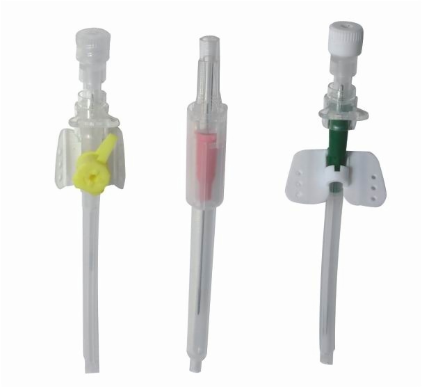 Disposable different types iv cannula with CE,ISO 3