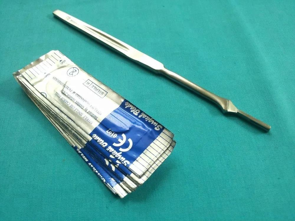 Disposable Sterile Stainless Steel Surgical Blade With CE,ISO 6