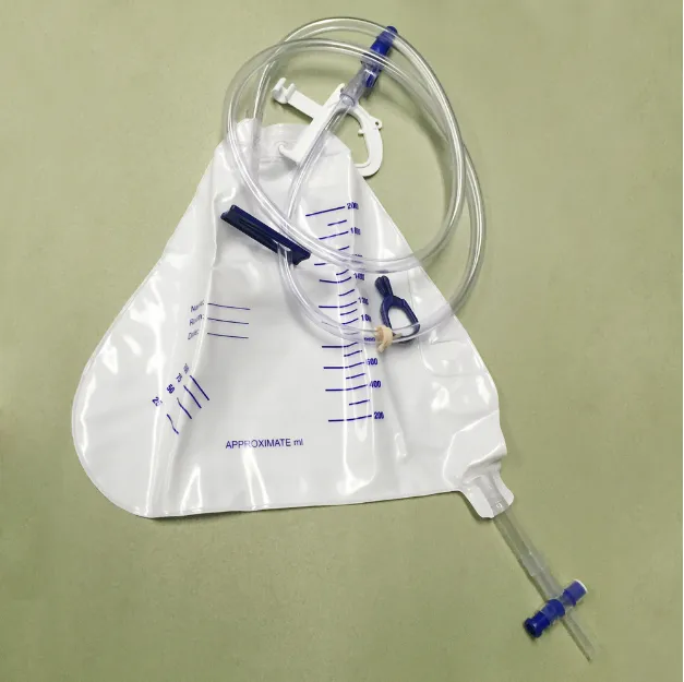 Medical Disposable Portable Urine Meter Drainage Bag FDA,CE,ISO 6