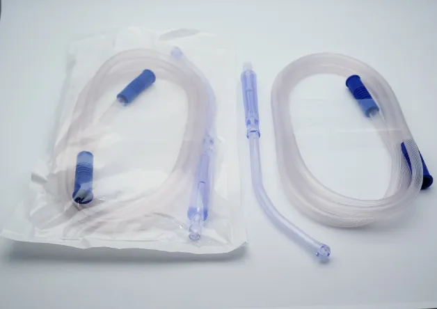 Medical Disposable yankauer suction set with FDA,CE,ISO 5