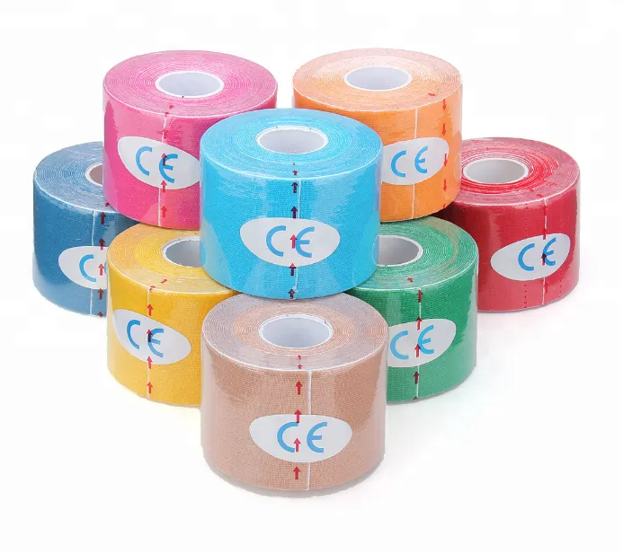 Waterproof Sports Athletic Kinesiology Tape with FDA,CE,ISO