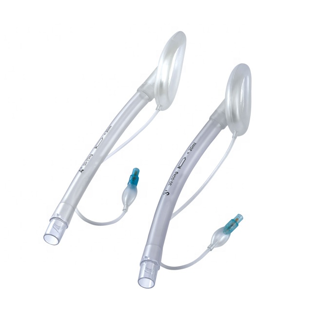 Disposable Medical-grade different types PVC laryngeal mask/masks 2