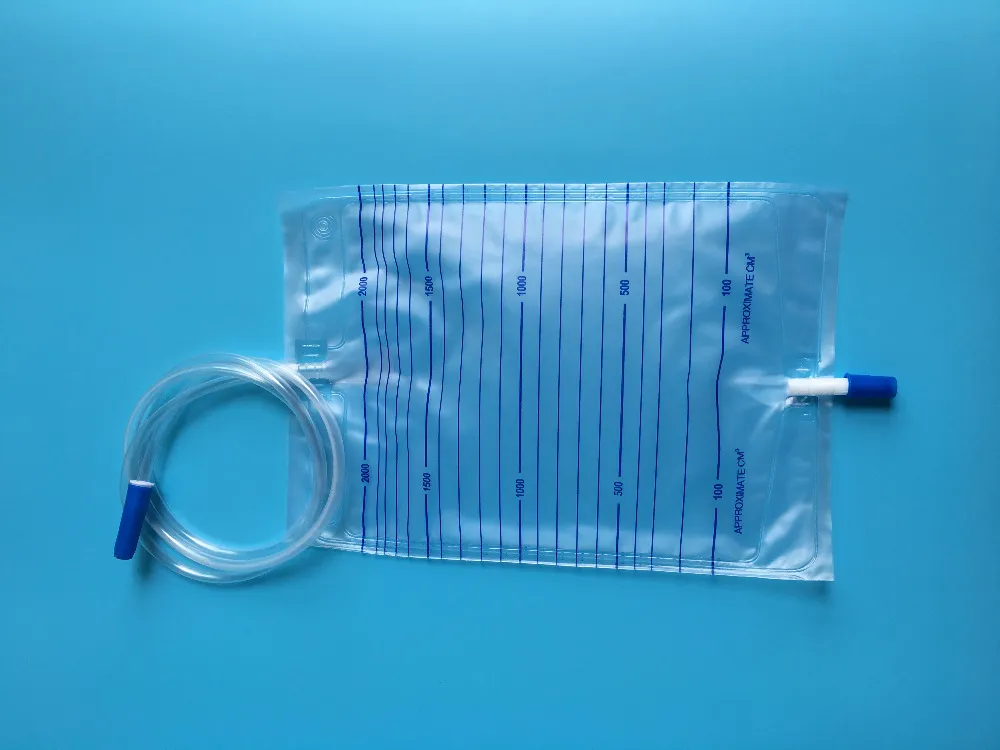 Disposable medical urine bag for adult 2