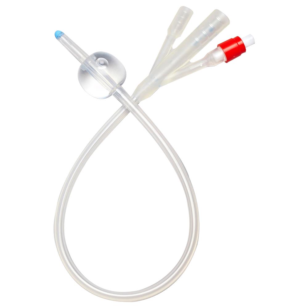 Silicone Disposable Medical Foley Catheters(2-way,3-way) With CE,ISO 2