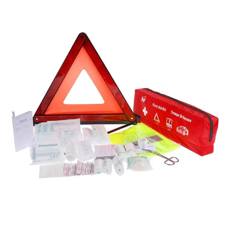 Roadside motorcycle vehicle outdoor car DIN13164 first aid kit