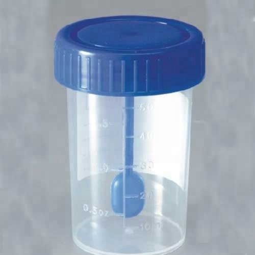 Disposable PP Hospital Consumables Sterile Urine Cup with Spoon 5