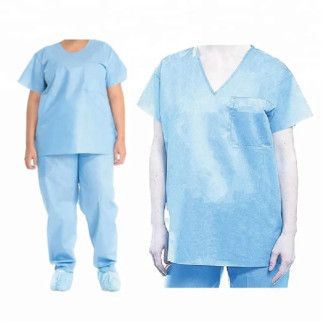 Disposable SMS scrub suits