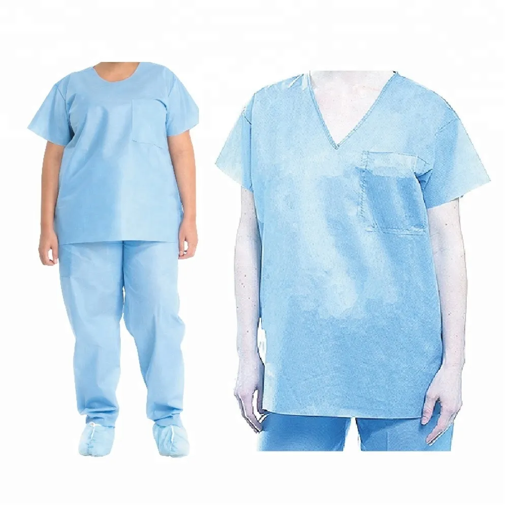 Disposable SMS scrub suits