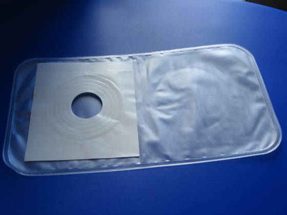 PVC disposable colostomy bag closed colostomy bag PVC material with CE and ISO 2