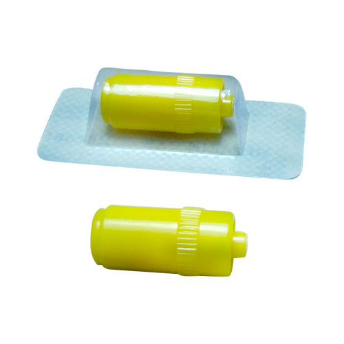Medical Yellow Heparin Lock Cap With CE ISO
