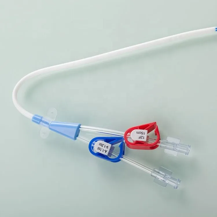 Disposable Medical Blood Purification Dialysis Catheter