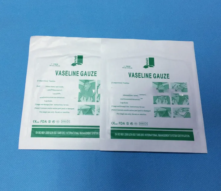 Disposable Medical Paraffin Gauze Dressing 6