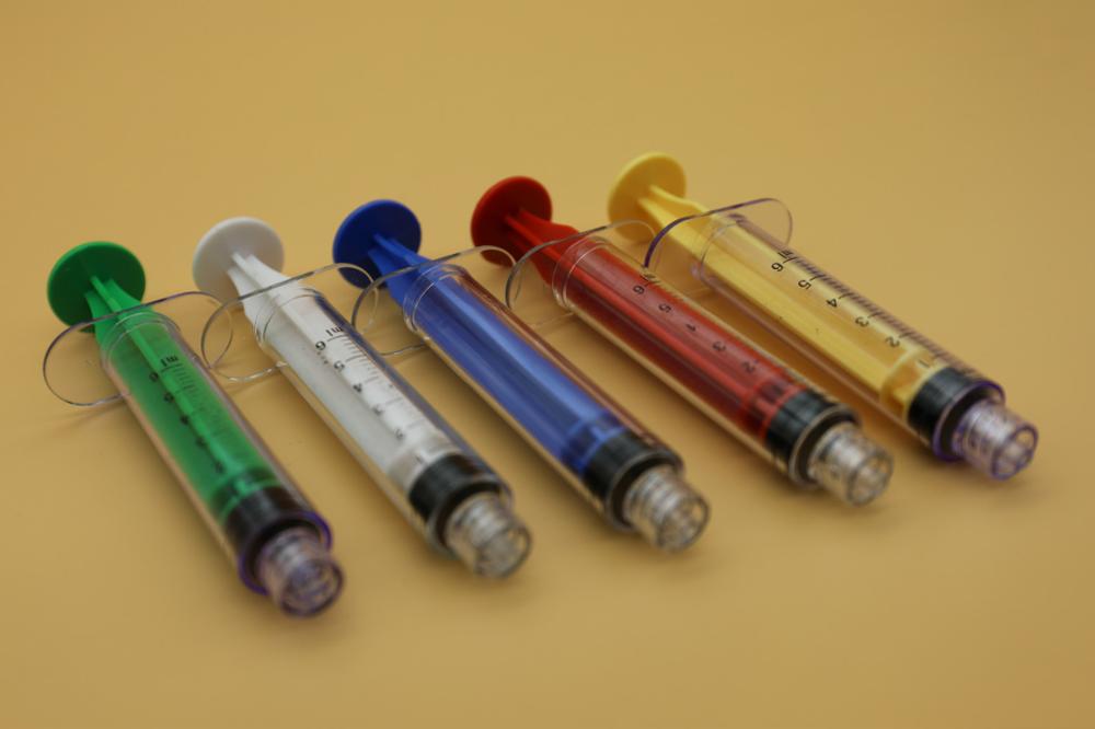 10ml Medical Colored Piston Specialty Syringe of Polycarbonate Material 2