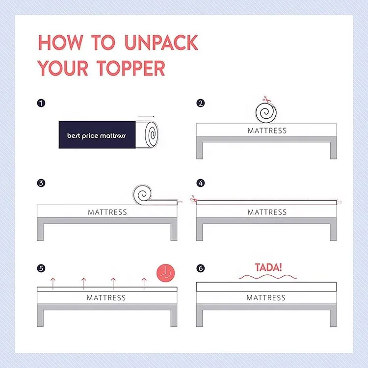 Hospital egg crate foam mattress 6