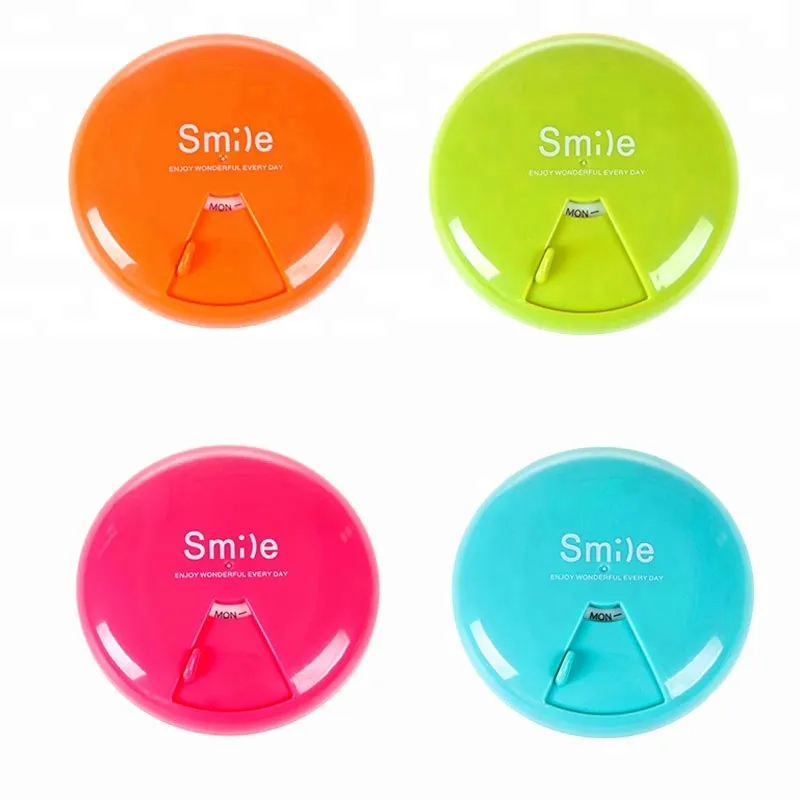 Compartment Travel Pill Box Organizer Tablet Medicine Storage 5